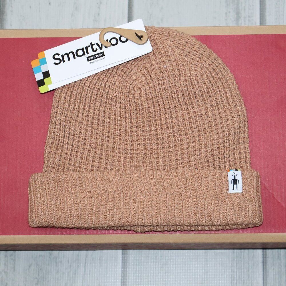 NEW Smartwool Creek Run Beanie - Brown